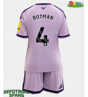 Newcastle United Sven Botman #4 Tredjeställ Barn 2026-27 Kortärmad (+ Korta byxor)